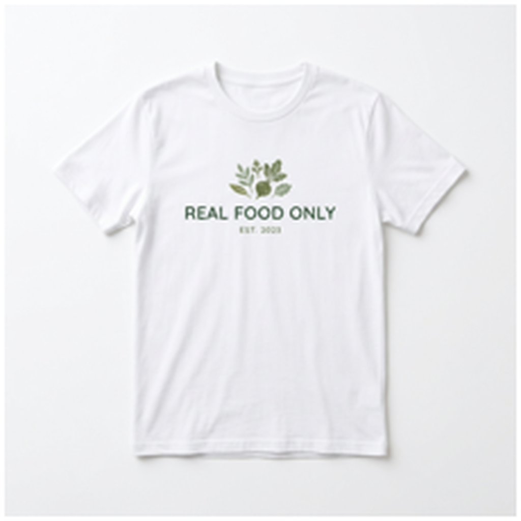 Real Food Only T-Shirt