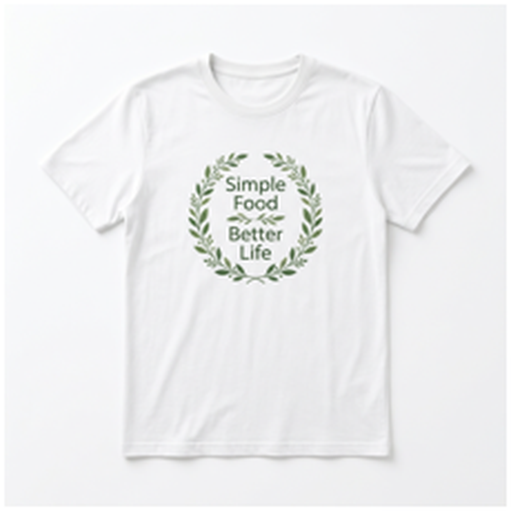 Simple Food Better Life T-Shirt